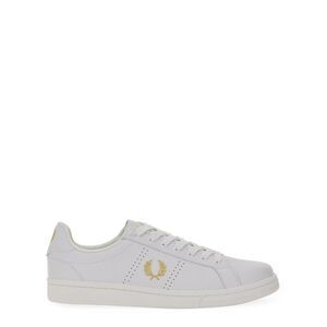 FRED PERRY Men's Textured Knit Sneakers Men WHITE